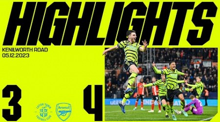 DECLAN RICE IN THE 97TH MINUTE! | Luton Town vs Arsenal (3-4) | Martinelli, Gabriel, Jesus, Havertz