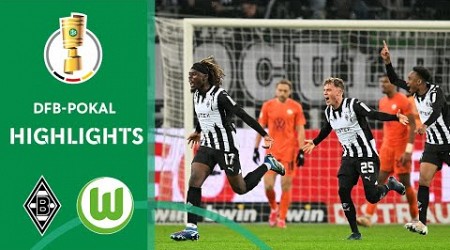 120th minute: Kone shocks Wolfsburg | Borussia M&#39;gladbach - VfL Wolfsburg 1-0 | DFB-Pokal 23/24