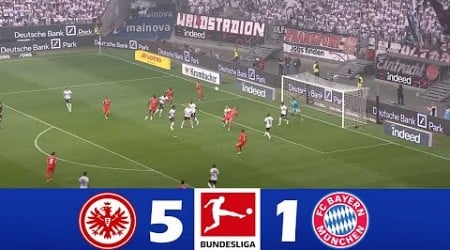 Eintracht Frankfurt vs Bayern Munich 5-1 | 2023 Bundesliga | Match Highlights