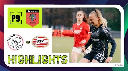 PSV vs AJAX / Highlights &amp; All Goal Vrouwen Eredivisie 2023-24