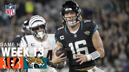 Cincinnati Bengals vs. Jacksonville Jaguars | 2023 Week 13 Game Highlights