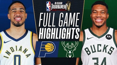 PACERS at BUCKS | NBA IN-SEASON TOURNAMENT 