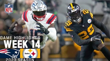 New England Patriots vs. Pittsburgh Steelers | 2023 Week 14 Game Highlights