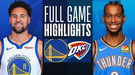 WARRIORS at THUNDER | FULL GAME HIGHLIGHTS | December 8, 2023