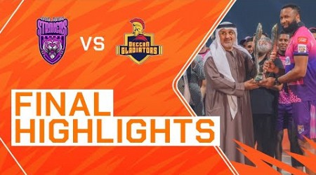 2023 Abu Dhabi T10, Final Match Highlights: New York Strikers vs Deccan Gladiators | Season 7