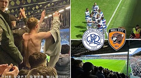 THE LOFT GOES MENTAL AS QPR MAKE IT 3 WINS OUT OF 3! | QPR Vs Hull City *VLOG*