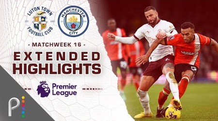 Luton Town v. Manchester City | PREMIER LEAGUE HIGHLIGHTS | 12/10/2023 | NBC Sports