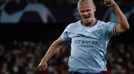 Haaland es baja con el Manchester City por estrés en el pie