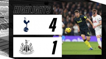 Tottenham Hotspur 4 Newcastle United 1 | Premier League Highlights