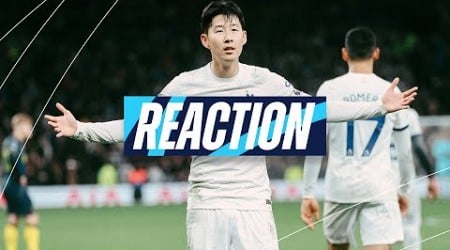 HEUNG-MIN SON REACTION // TOTTENHAM HOTSPUR 4-1 NEWCASTLE UNITED