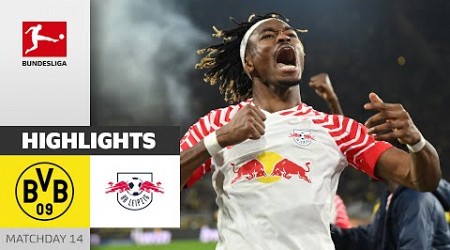 Borussia Dortmund - RB Leipzig 2-3 | Highlights | Matchday 14 –Bundesliga 2023/24