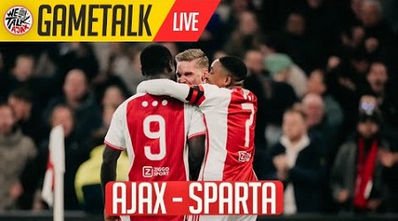 GameTalk | Ajax 2 - 1 Sparta | Eredivisie