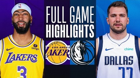 LAKERS at MAVERICKS | FULL GAME HIGHLIGHTS | December 12, 2023