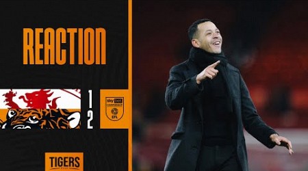 Middlesbrough 1-2 Hull City | Liam Rosenior&#39;s Post-Match Reaction | Sky Bet Championship