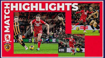 Match Highlights | Boro 1 Hull 2 | Matchday 21