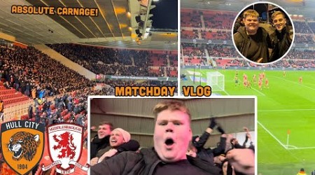 OZAN TUFAN LATE WINNER SENDS FANS INTO PANDEMONIUM! Hull City 2-1 Middlesbrough FC Matchday Vlog!