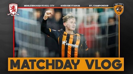 SECOND HALF COMEBACK WIN!! Middlesbrough 1-2 Hull City: Matchday Vlog