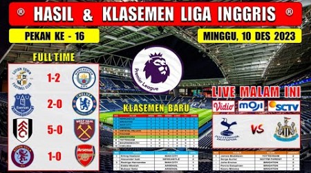 Hasil Liga Inggris Tadi Malam ~ LUTON vs MAN CITY ~ EVERTON vs CHELSEA ~ EPL 2023 Pekan 16