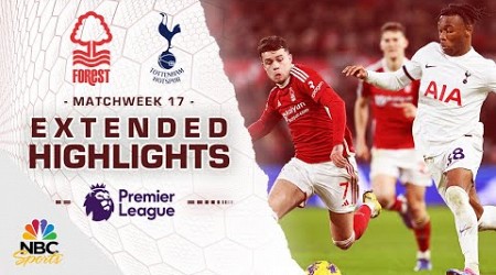 Nottingham Forest v. Tottenham Hotspur | PREMIER LEAGUE HIGHLIGHTS | 12/15/2023 | NBC Sports