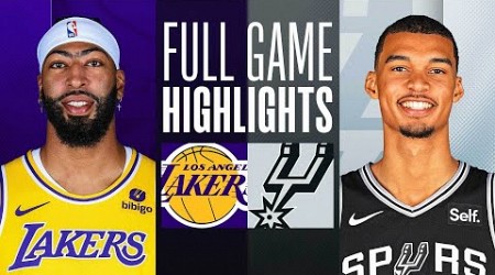 LAKERS at SPURS | FULL GAME HIGHLIGHTS | December 13, 2023