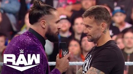 CM Punk Chooses His Brand; Confronts Seth Rollins | WWE Raw Highlights 12/11/23 | WWE on USA