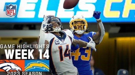 Denver Broncos vs. Los Angeles Chargers Game Highlights | NFL 2023 Week 14