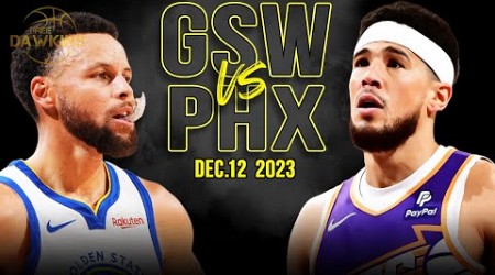 Golden State Warriors vs Phoenix Suns Full Game Highlights | December 12, 2023 | FreeDawkins