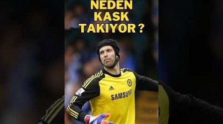 Petr Cech&#39;le özdeşleşen kaskın nedeni. #petrcech #chelsea #kaleci