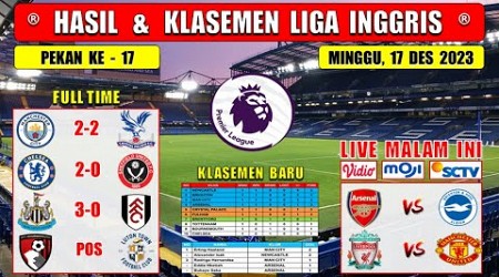 Hasil Liga Inggris Tadi Malam ~ MAN CITY vs CRYSTAL PALACE ~ CHELSEA vs SHEFF UNITED ~ EPL 2023