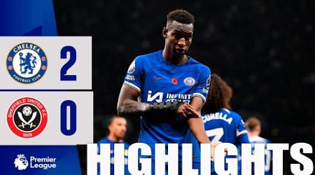 Nicolas Jackson Goal | Chelsea vs Sheffield United Highlights | Premier League 2023/24