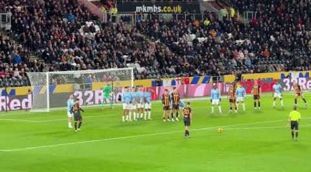 Scott Twine Free Kick Hull City vs Cardiff City