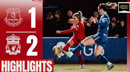 Merseyside Derby Win For The Reds! Everton 1-2 Liverpool Women | Highlights