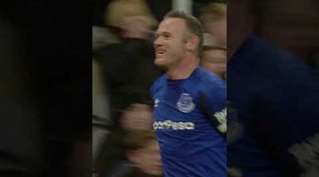 WAYNE ROONEY NETS WINNER ON HIS 100TH EVERTON APPEARANCE! #everton #premierleague #football