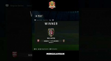 Keren! Bali United Kalahkan Hull City di BRI Liga 1 Indonesia #fc24 #shorts