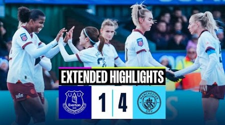 HIGHLIGHTS! BUNNY HAT-TRICK SEES CITY EXTEND WINNING RUN | Everton 1-4 Man City | WSL