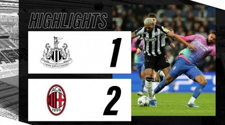 Newcastle United 1 AC Milan 2 | UEFA Champions League Highlights