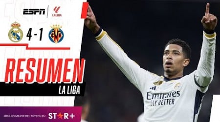 ¡LA CASABLANCA GANÓ, GUSTÓ Y GOLEÓ EN EL BERNABÉU Y ES LÍDER! | Real Madrid 4-1 Villarreal | RESUMEN