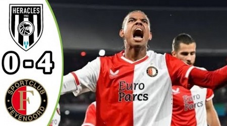 Heracles vs Feyenoord 0-4 Eredivisie 2023 Breaking News