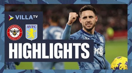 MATCH HIGHLIGHTS | Brentford 1-2 Aston Villa