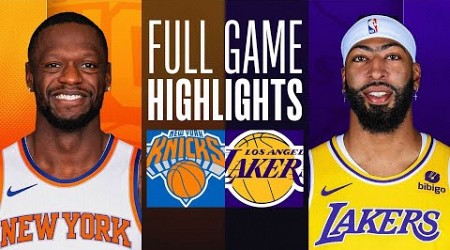 KNICKS at LAKERS | FULL GAME HIGHLIGHTS | December 18, 2023