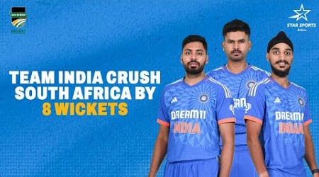 Arshdeep, Avesh, Shreyas, &amp; Sudharsan Help IND Demolish SA by 8 Wickets | Highlights #SAvIND 1st ODI