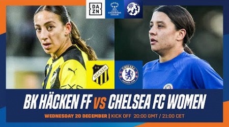 BK Häcken vs. Chelsea | UEFA Women&#39;s Champions League 2023-24 Matchday 4 Full Match