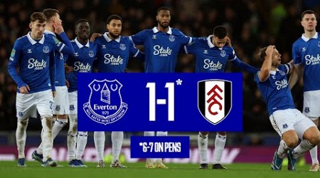 CARABAO CUP HIGHLIGHTS: EVERTON 1-1 FULHAM (6-7 ON PENALTIES)