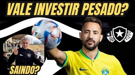 BOTAFOGO DEVERIA SER AGRESSIVO POR EVERTON RIBEIRO? | DIEGO HERNÁNDEZ PODE IR PARA O PEÑAROL?