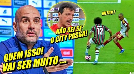 CITY ASSUSTOU !! FLU NA FINAL ! OLHA O QUE GUARDIOLA E DINIZ FALARAM | MARCEL0 MITOU E MAIS ....