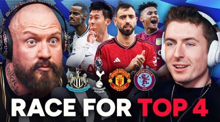 Man Utd vs Spurs vs Aston Villa vs Newcastle | TOP 4 DEBATE