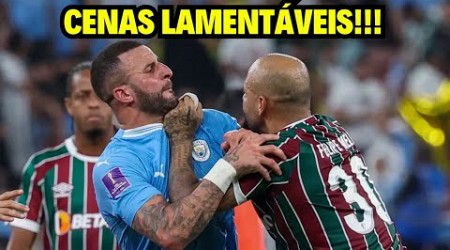 FECHOU O TEMPO! FELIPE MELO PARTE PARA CIMA DOS JOGADORES DO MANCHESTER CITY