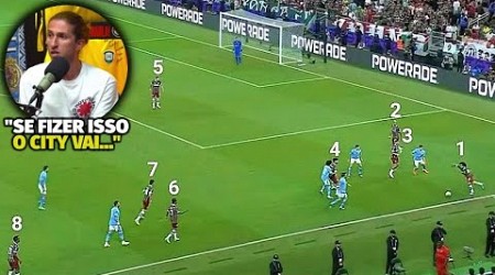 Filipe Luís PREVIU O GOL em Fluminense x Manchester City