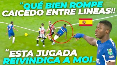 la JUGADA de Moisés Caicedo ante ɴᴇᴡᴄᴀꜱᴛʟᴇ que SORPRENDIÓ a la prensa Española!!