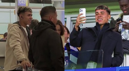 Kendry Paez First Day in London and Stamford Bridge for Chelsea vs Newcastle